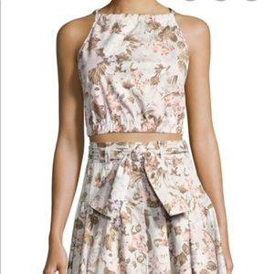 Rebecca Taylor Penelope Skirt and Crop Top